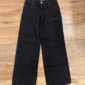 PacSun Black Denim Trousers